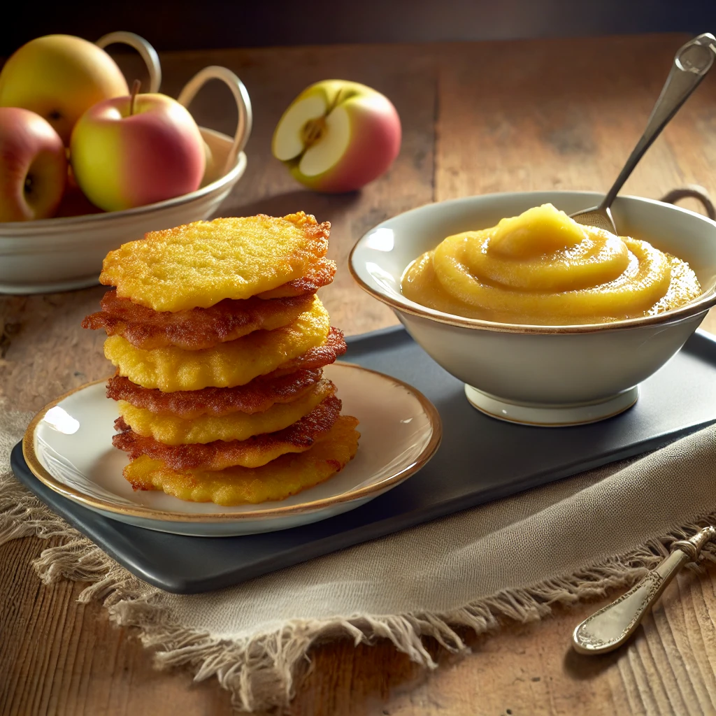 Reibekuchen mit Apfelmus – Das perfekte Duo für Herz und Gaumen