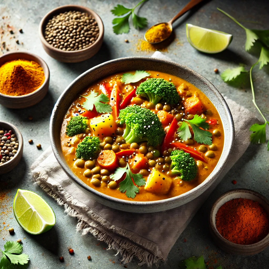 Einfach unwiderstehlich: Veganes Curry voller Geschmack