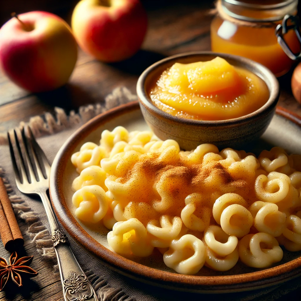Spätzle mit Apfelmus: Ein herbstlicher Genuss