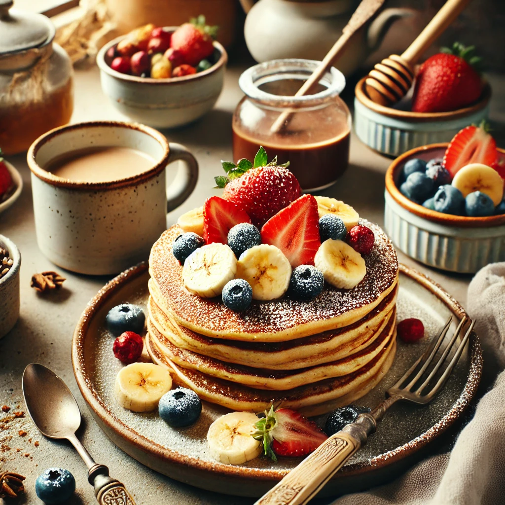 Fluffige Vegane Pancakes: Ein Frühstückstraum