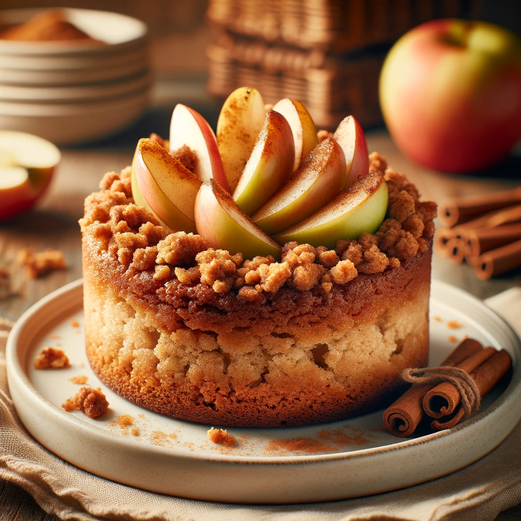 Veganer Apfelkuchen mit Zimtstreusel – ein Klassiker neu interpretiert!