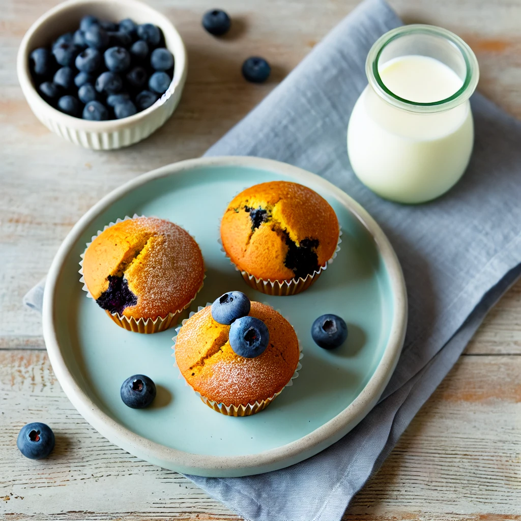 Himmlische Vegane Blaubeermuffins – Ein Genuss für alle Sinne