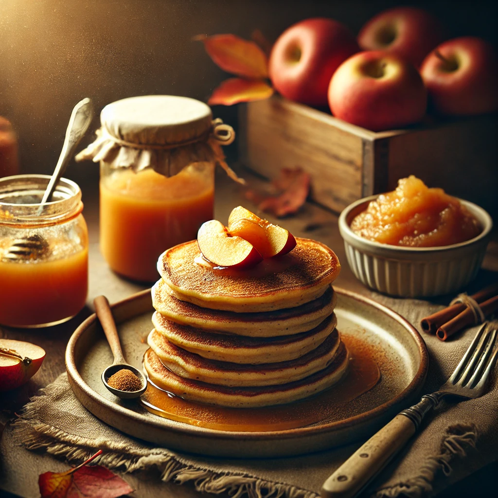 Pfannkuchen mit Apfelmus – Ein himmlisches Duo für den süßen Genuss